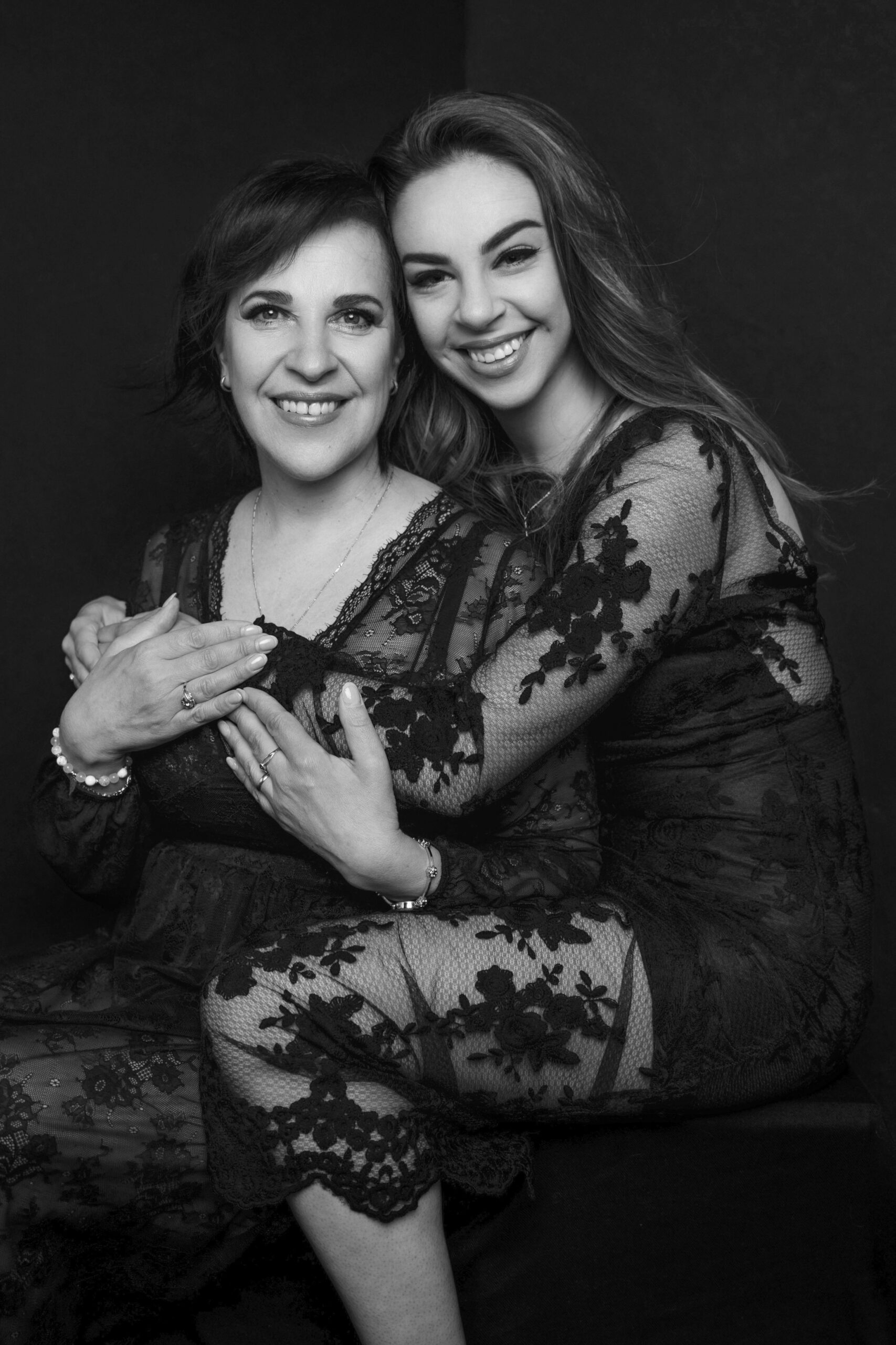 portrét maminka a dcera