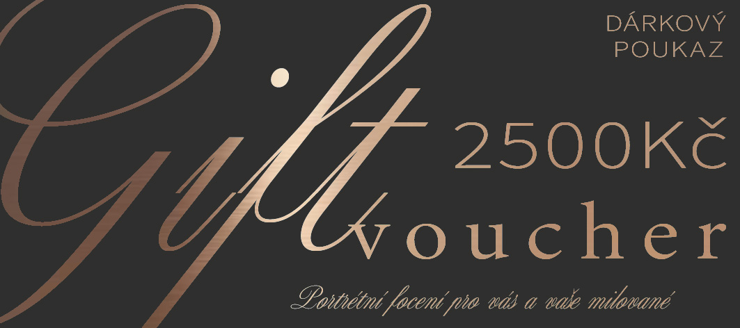 Dárkový poukaz 2500 Kč