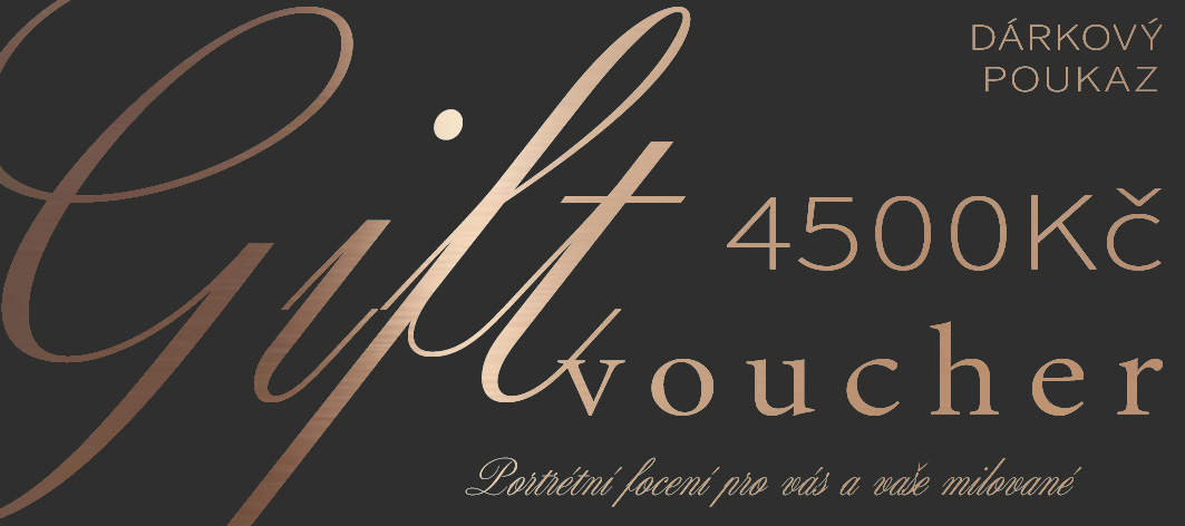 Dárkový poukaz 4500 Kč