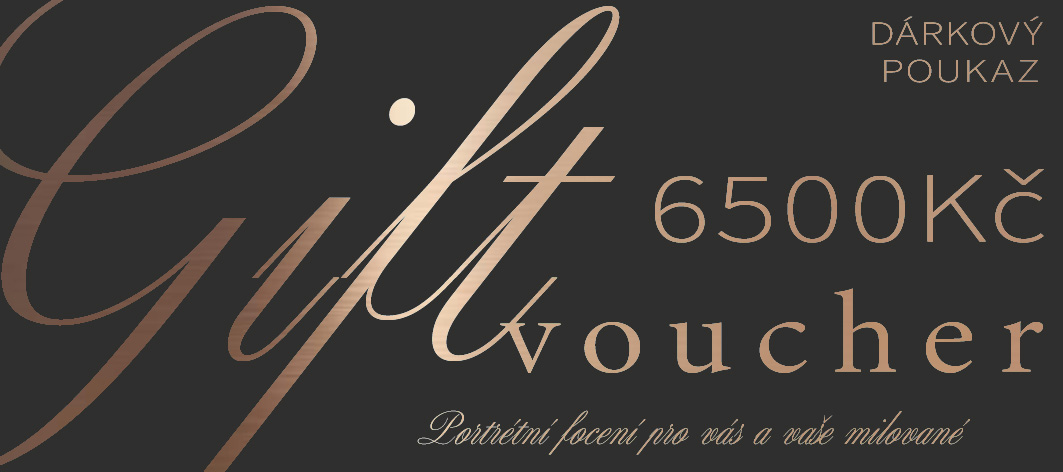 Dárkový poukaz 6500 Kč